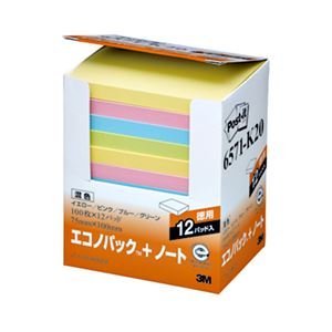 Amazon.co.jp: （まとめ） 3M ポストイット エコノパック ノート